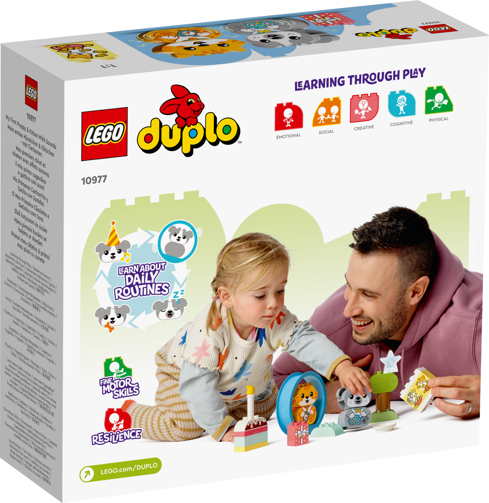 Ton Mein - DUPLO LEGO – Spielzeugalarm erstes 10977 Kätzchen mit & Hündchen N6/22