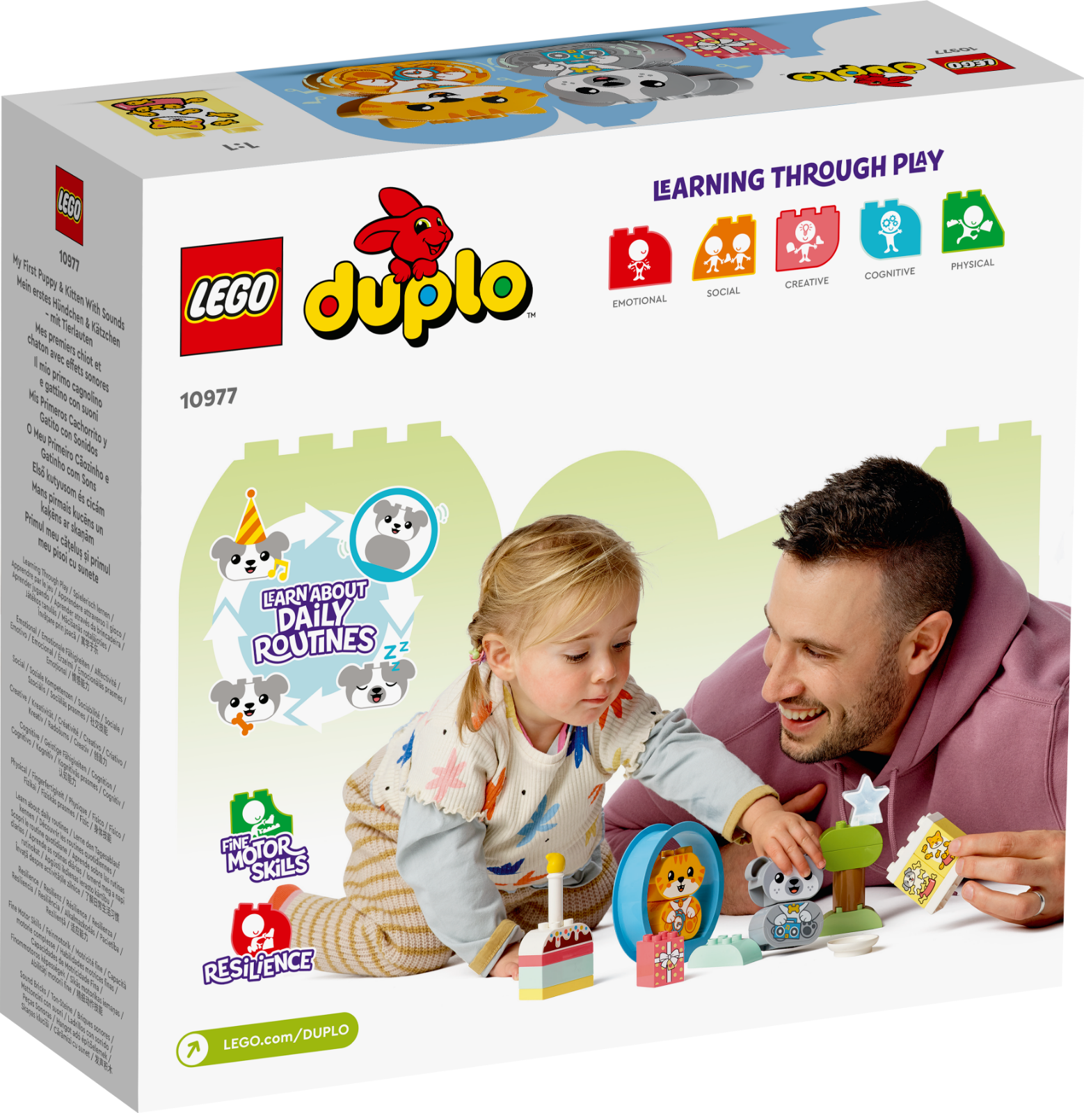 Mein erstes Hündchen & Kätzchen – mit Ton LEGO DUPLO 10977 N6/22 -  Spielzeugalarm